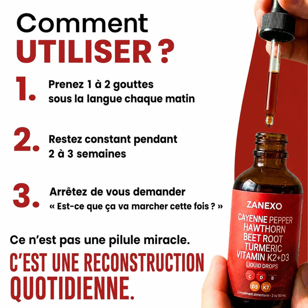 ZANEXO Gouttes Flux Optimal™